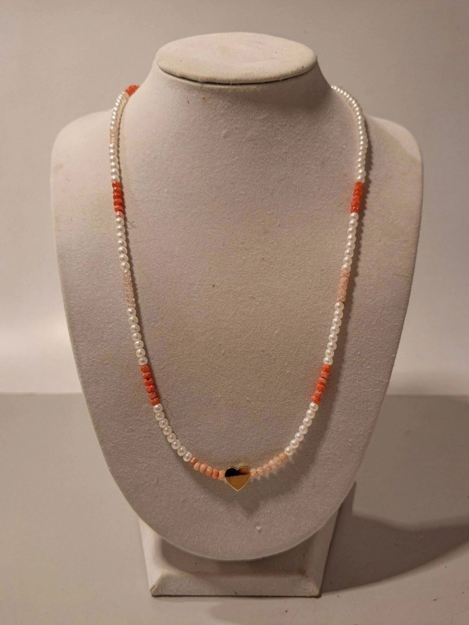 Superbe collier acier acrylique stainless steel  – photo 2